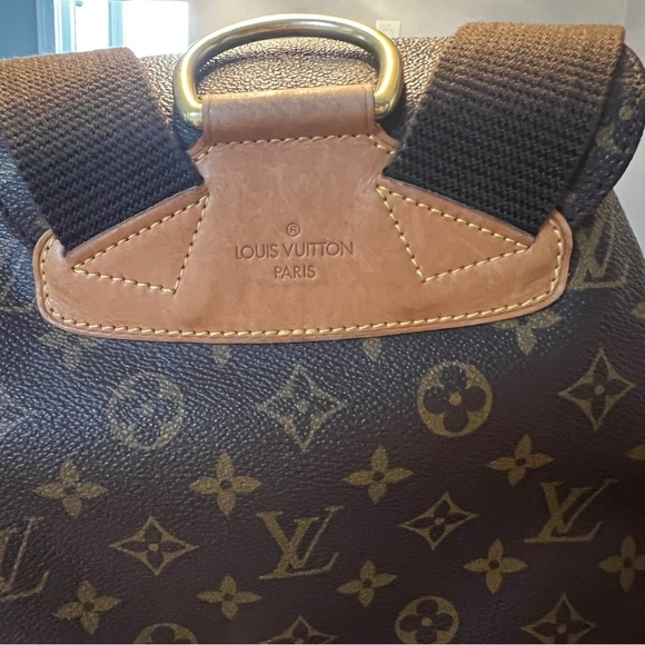 💯 Authentic Louis Vuitton Montsouris Backpack GM - Picture 6 of 10